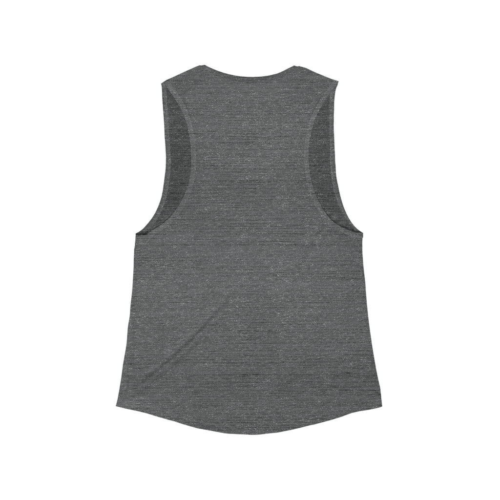 Women's Flowy Muscle Tank - Ride Rogue Graphic Top, Summer Style