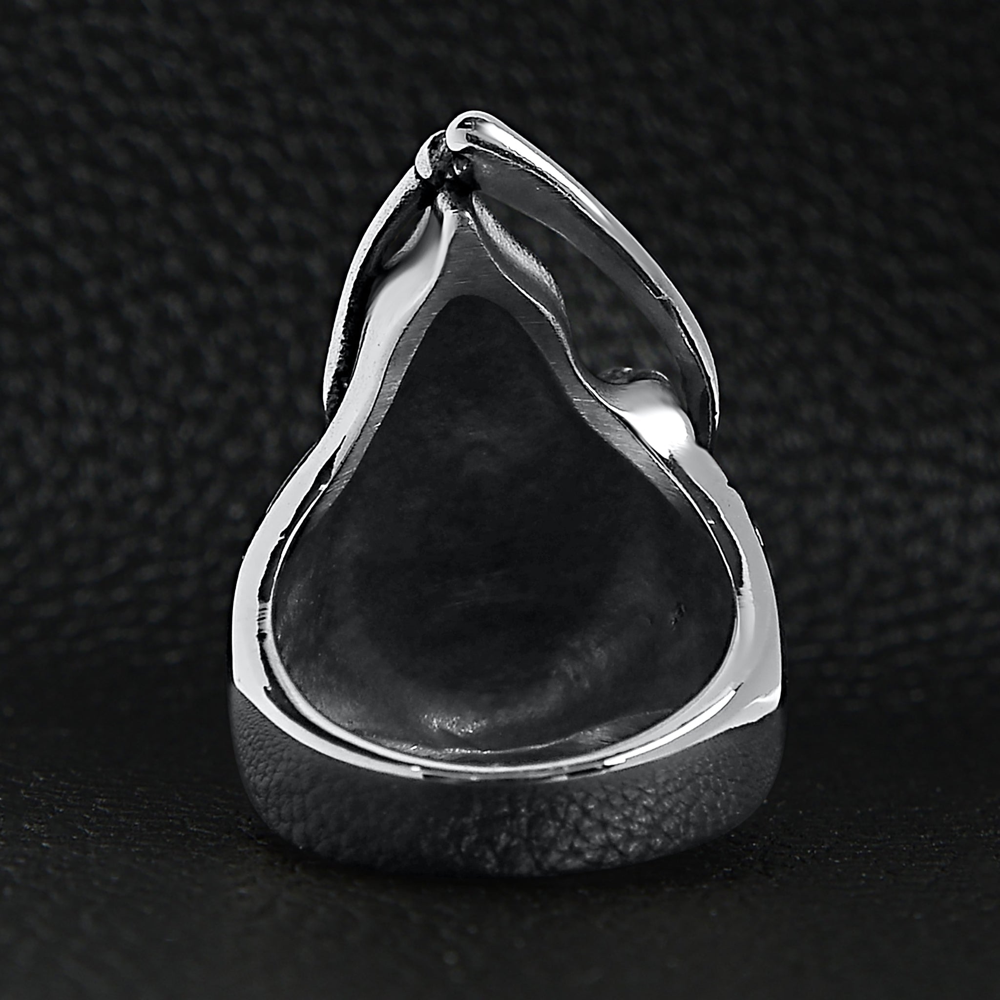 Stainless Steel Grim Reaper Ring