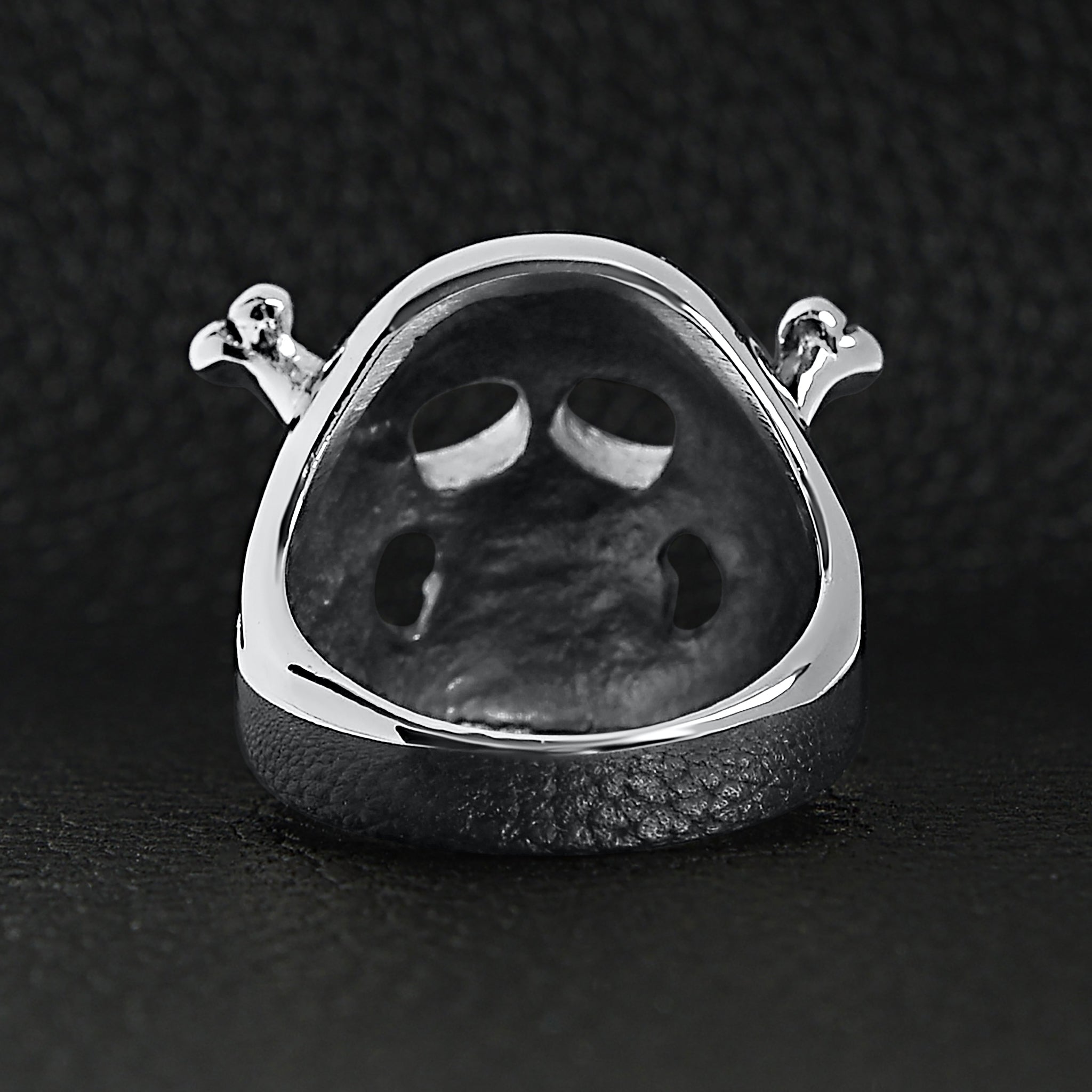 Stainless Steel Skull And Crossbones Ring