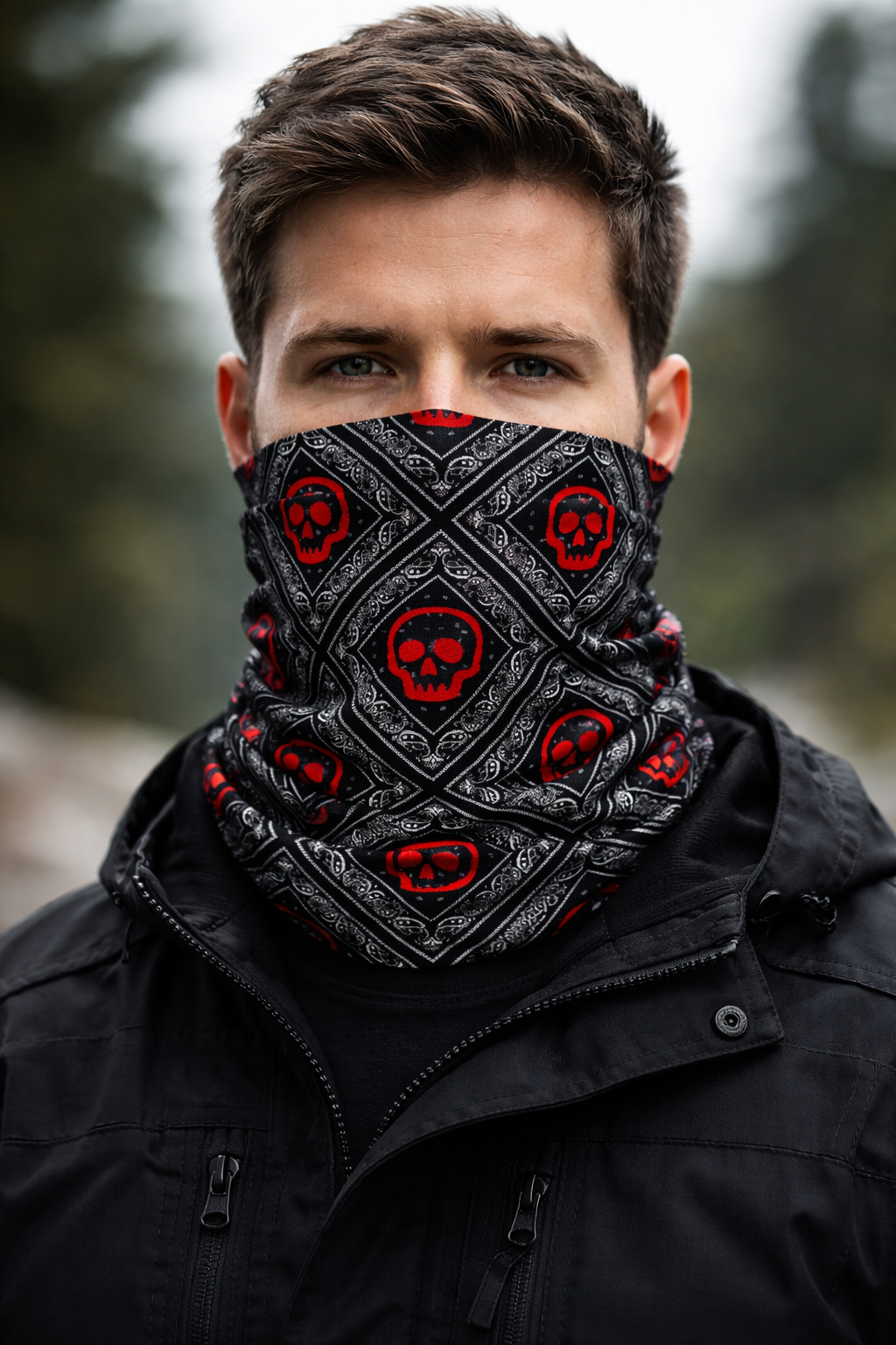 Ride Rogue Skull Gaiter Mask