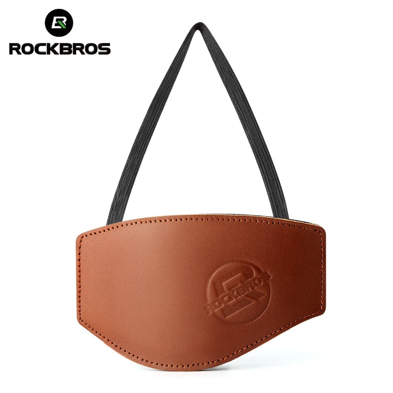 ROCKBROS Motorcycle Shift Lever Shoe Cover Non-slip And Wear Resistant Leather Motorcycle Shoes Protection Gear Shift Pad