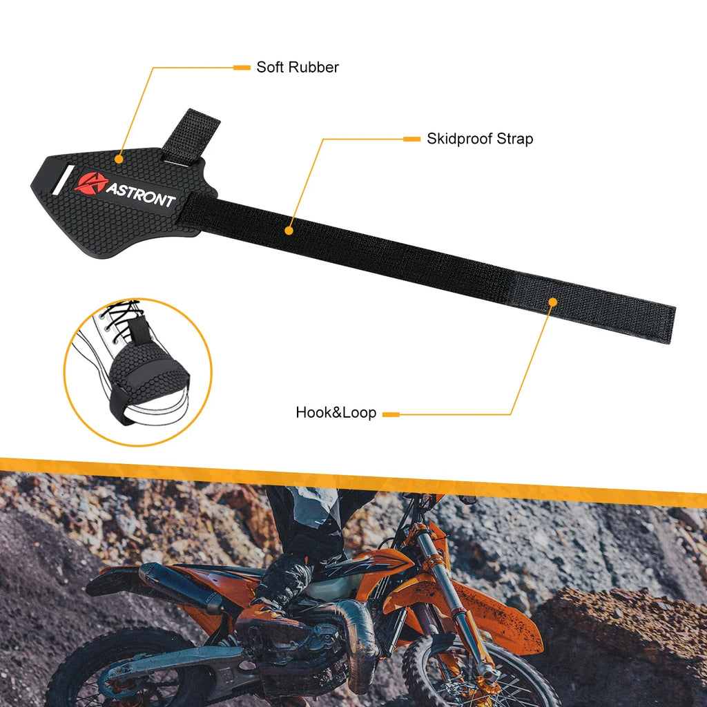 Motorcycle Shift Pad Adjustable Durable Shifter Cover Boot Shoe Protector