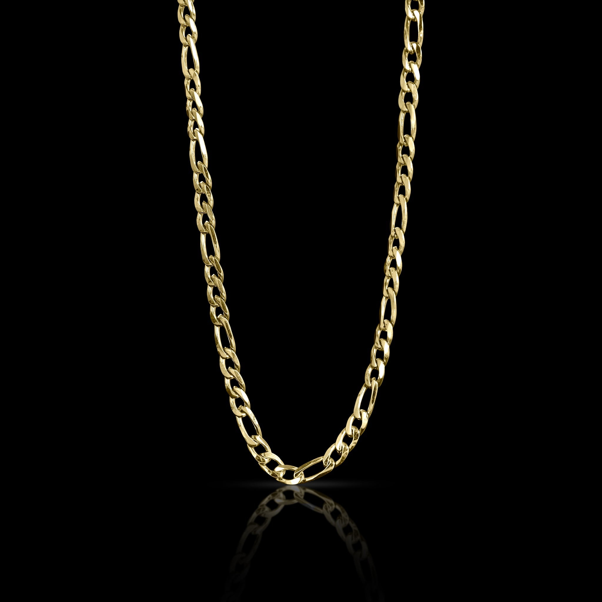 Gold Figaro Chain Necklace