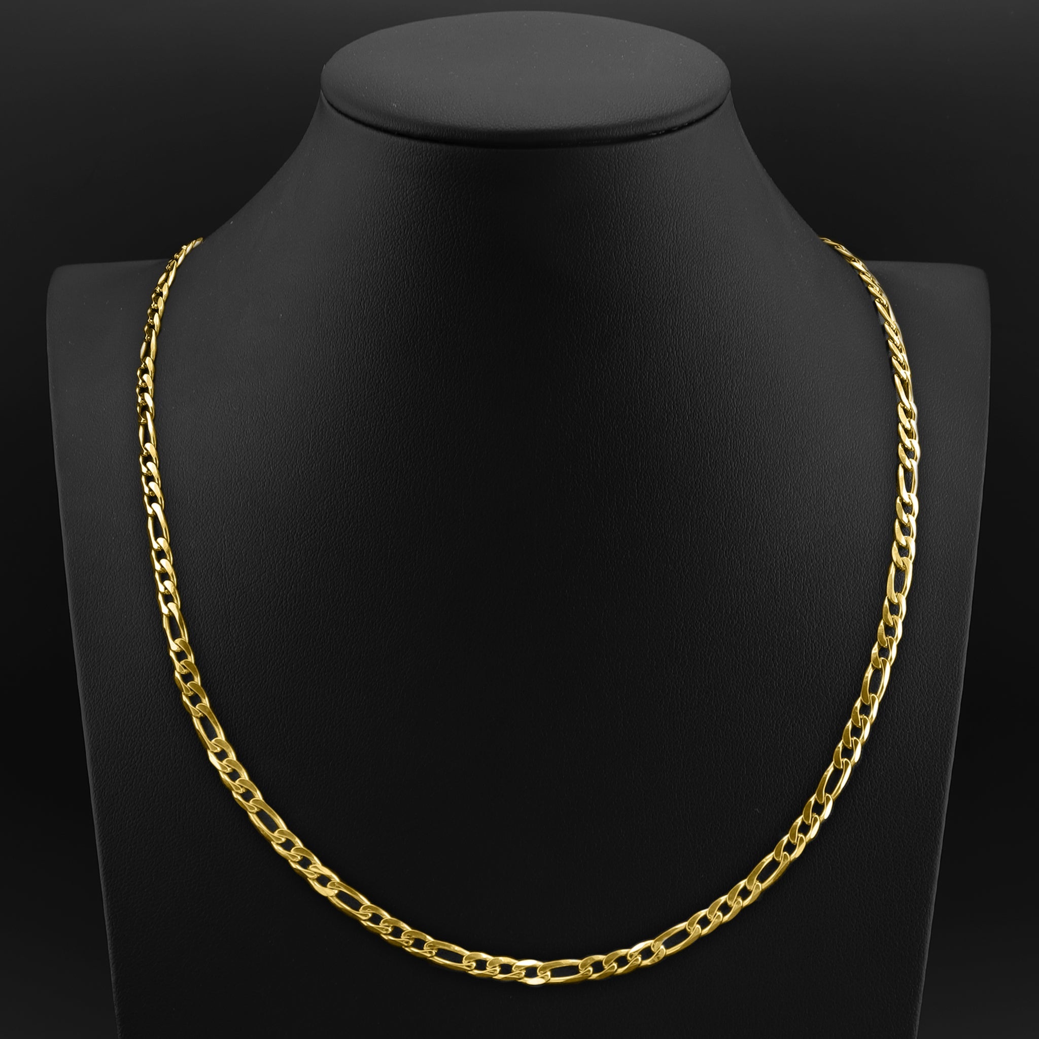 Gold Figaro Chain Necklace