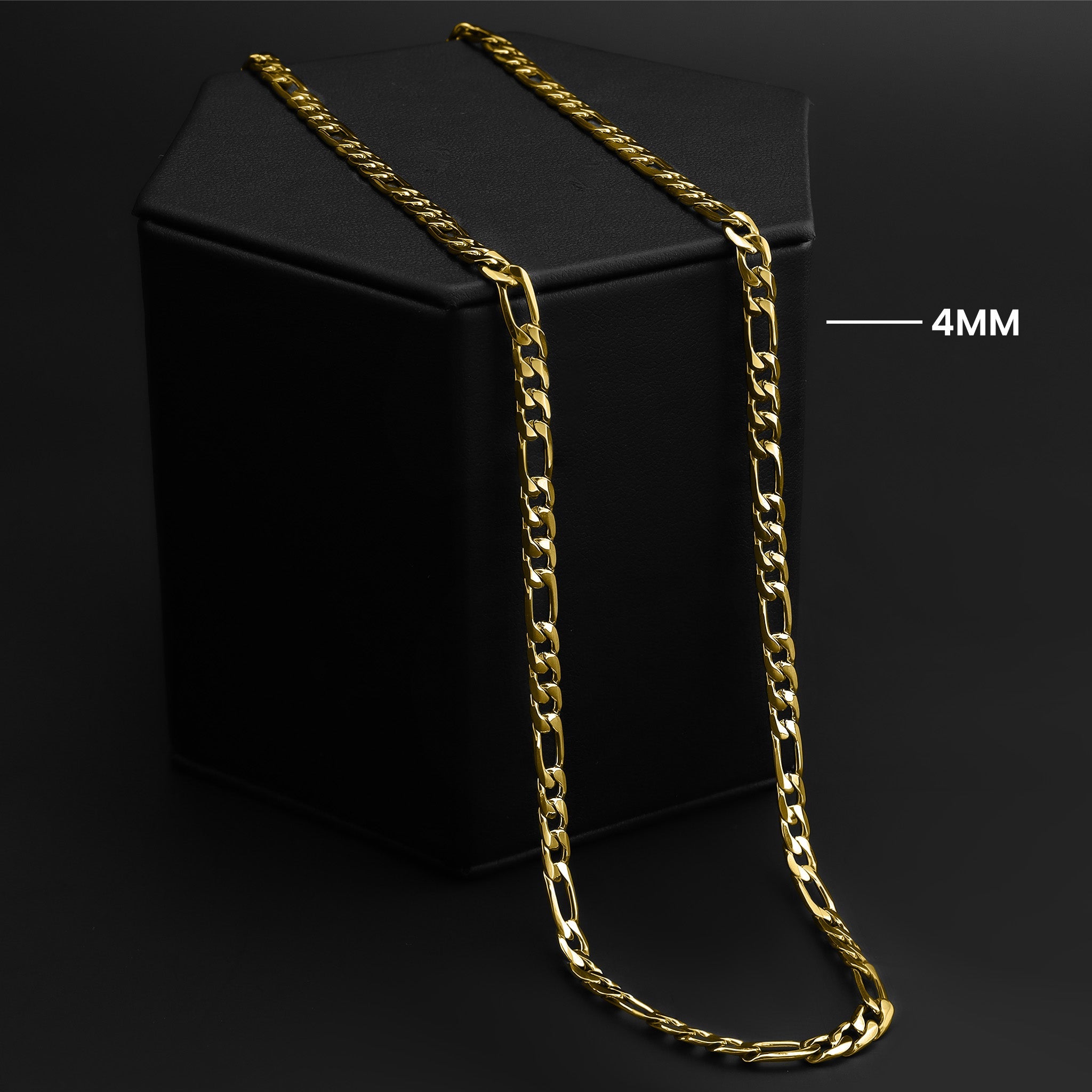 Gold Figaro Chain Necklace