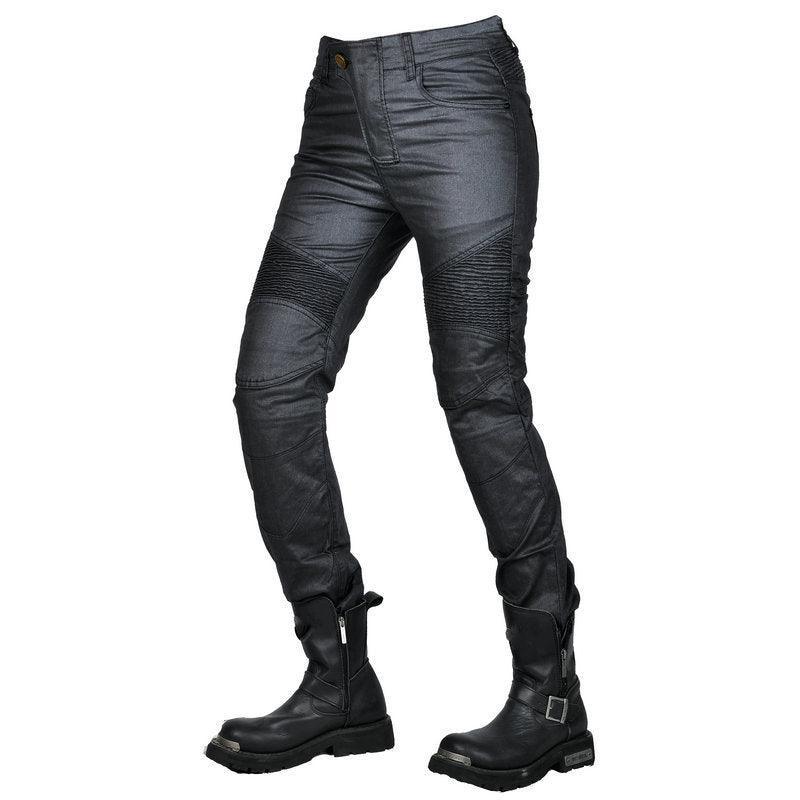 VOLERO™ Glossy Coated Fabric Motorcycle Pants for Women