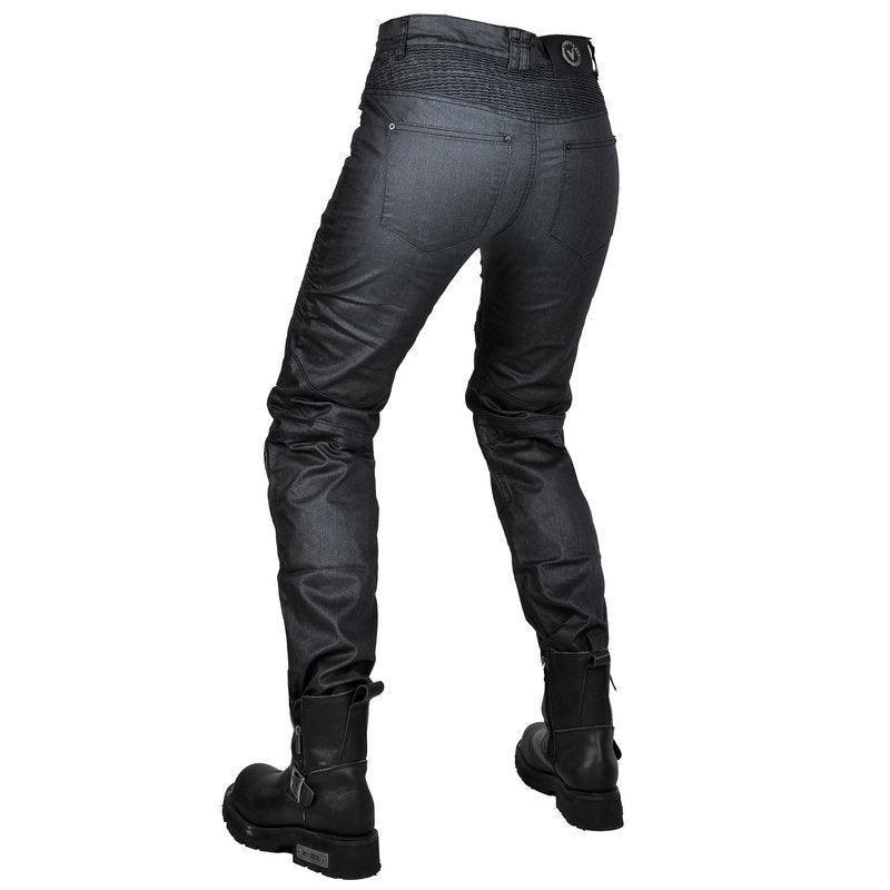 VOLERO™ Glossy Coated Fabric Motorcycle Pants for Women